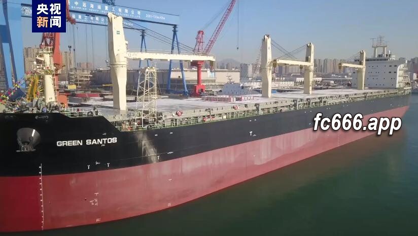 2023122312 绿色巨轮起航：中远海运重工打造全球最大纸浆船