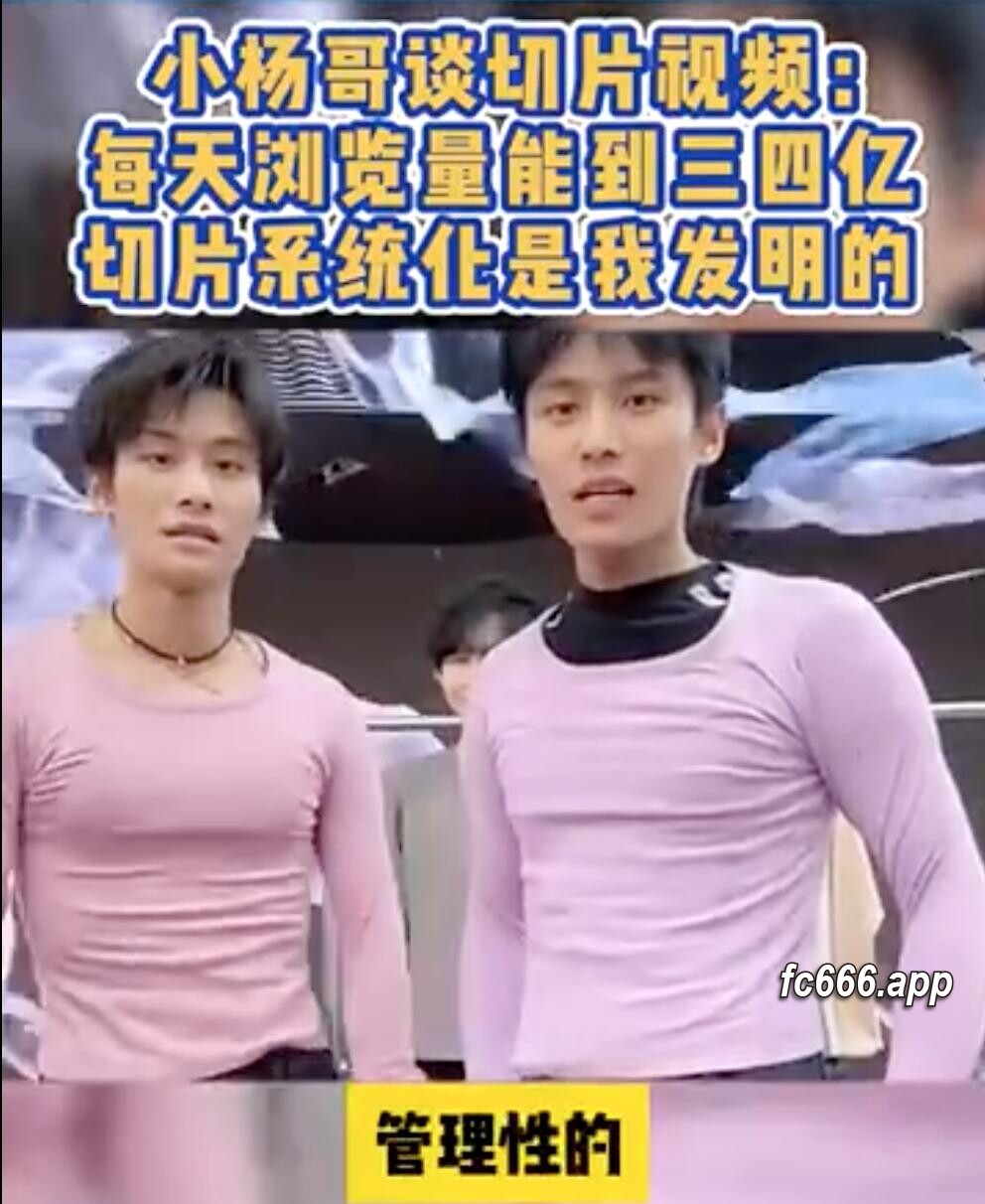 2023123011 网络创新达人小杨哥：切片奇迹，月收入破亿背后的秘密！